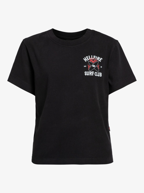 Quiksilver x Stranger Things 86 - Cropped T-Shirt for Women  EQWZT03154