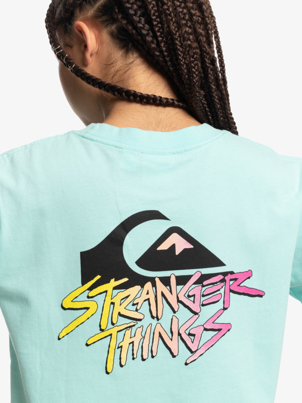 Quiksilver x Stranger Things 86 - Cropped T-Shirt for Women  EQWZT03154