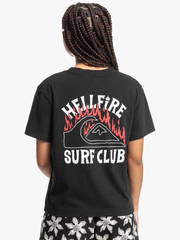 Quiksilver x Stranger Things 86 - Cropped T-Shirt for Women  EQWZT03154