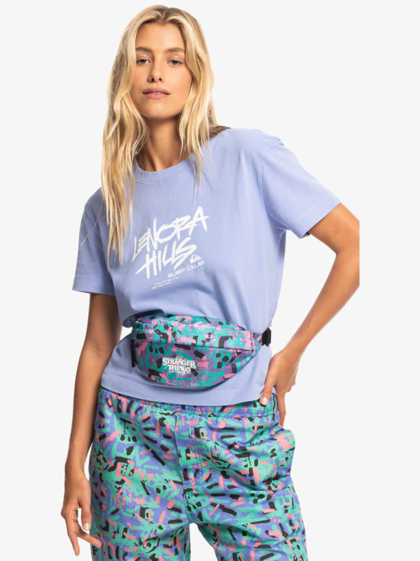 Quiksilver x Stranger Things 86 - Cropped T-Shirt for Women  EQWZT03154