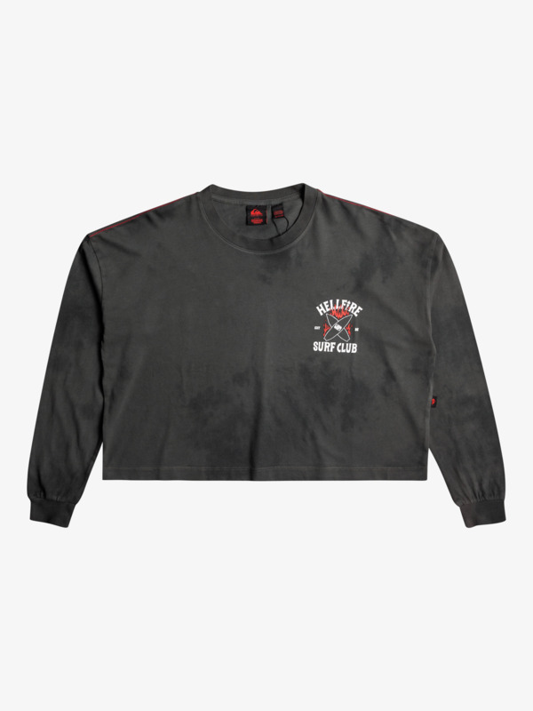 Quiksilver x Stranger Things 86 Oversized - Long Sleeve T-Shirt for Women  EQWZT03155
