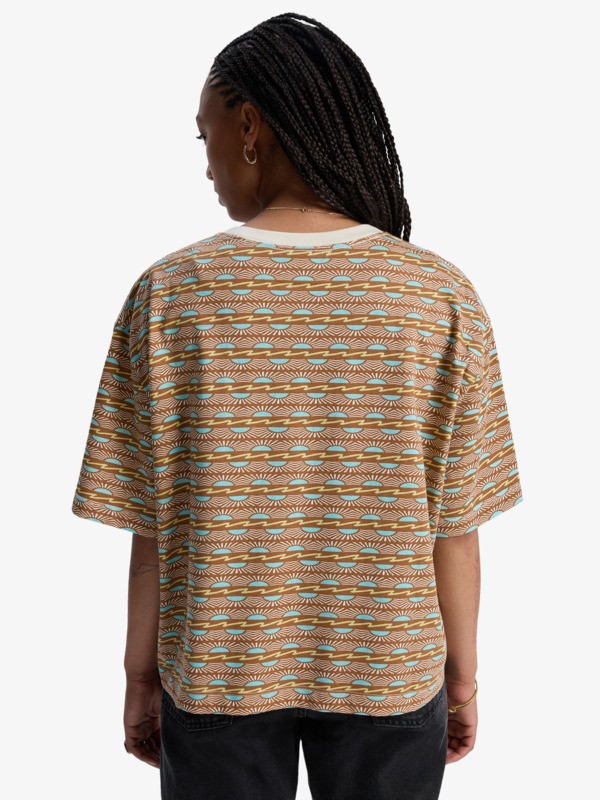 Boyfriend Crop - Short Sleeve T-Shirt for Women  EQWZT03212