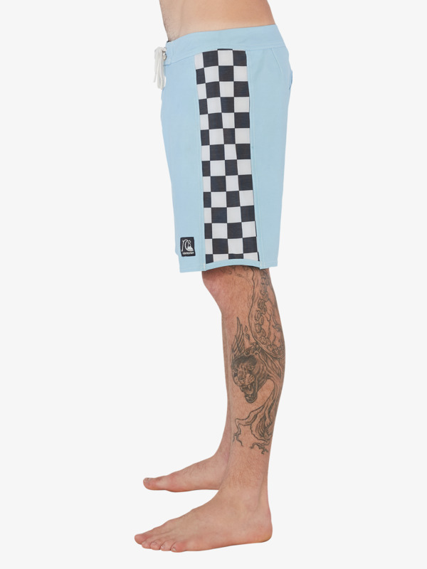 Quiksilver checkered boardshorts clearance