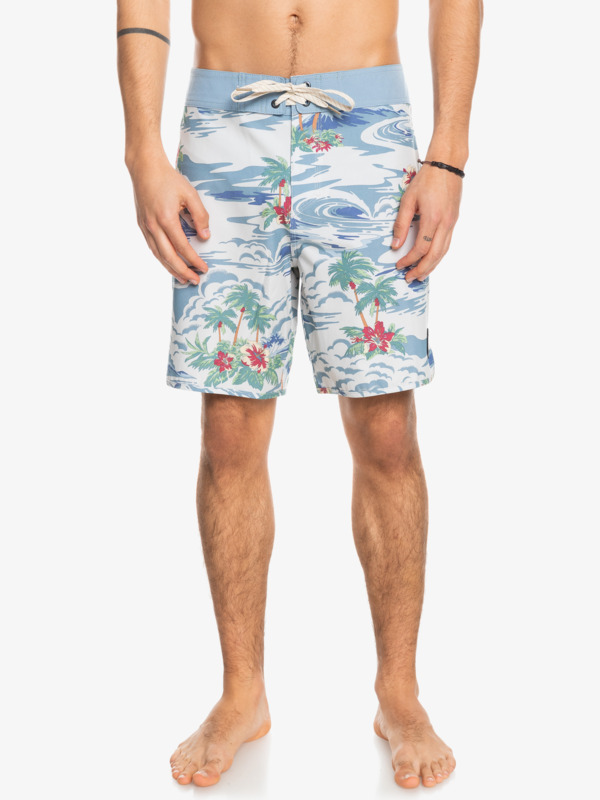 Hempstretch Scallop 18" - Board Shorts for Men EQYBS04705