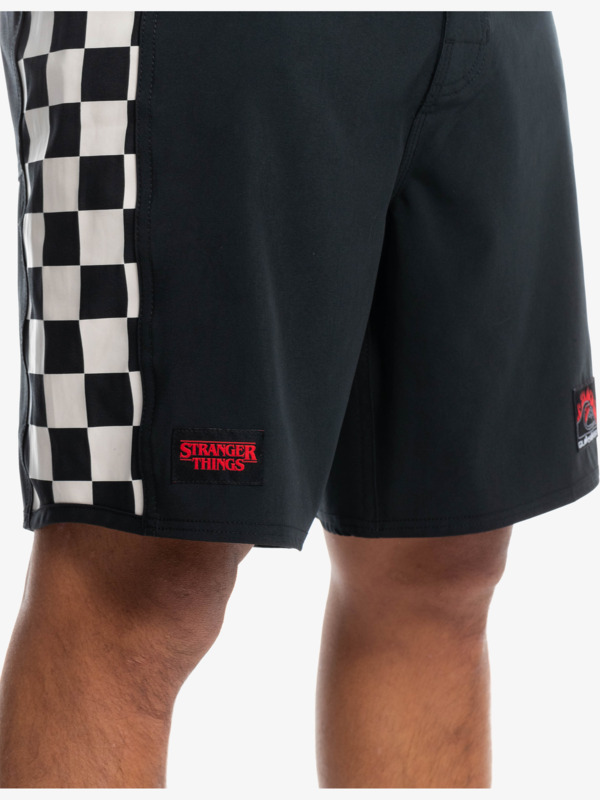 Quiksilver x Stranger Things Hellfire Arch - Board Shorts for Men  EQYBS04759