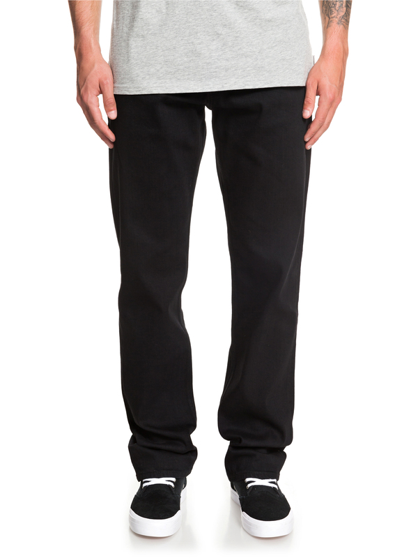 Aqua Cult Black - Regular Fit Jeans for Men EQYDP03408