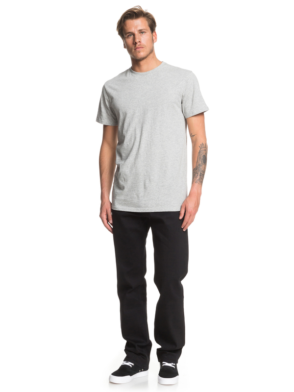 Aqua Cult Black - Regular Fit Jeans for Men EQYDP03408