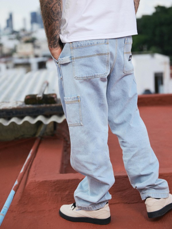 Quiksilver Carpenter - Baggy Denim Jeans for Men  EQYDP03501