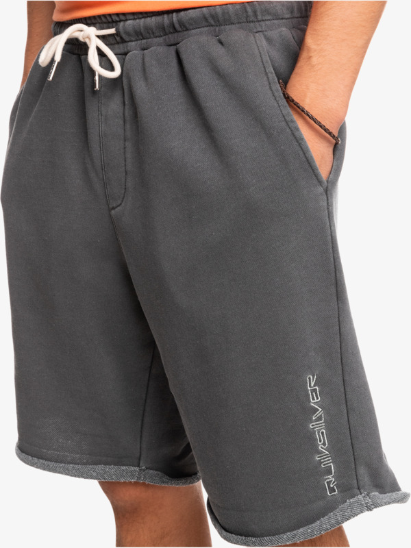 Raw Edge Tracksuit Shorts for Men