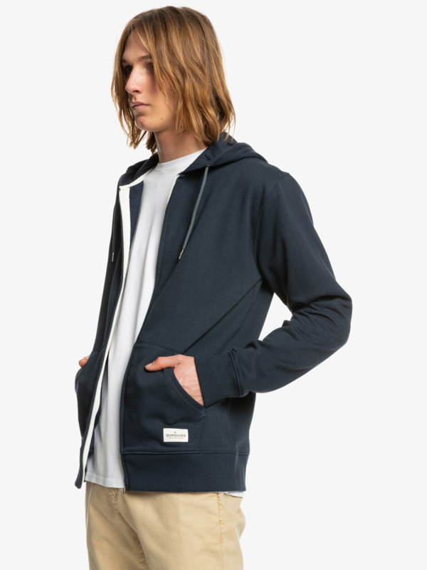 Essentials - Organic Zip-Up Hoodie for Men EQYFT04113