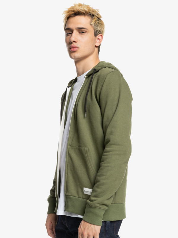 Essentials - Organic Zip-Up Hoodie for Men  EQYFT04113
