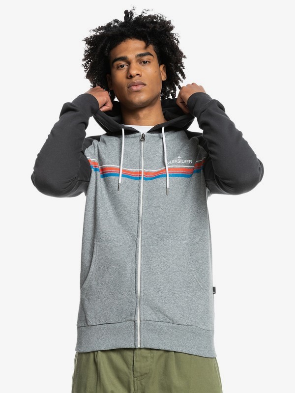 Essentials Screen - Zip-Up Hoodie for Men  EQYFT04424