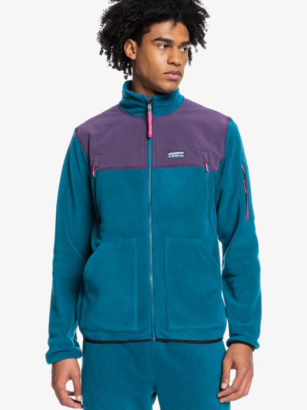 New Latitude - Technical Zip-Up Fleece Top for Men EQYFT04458