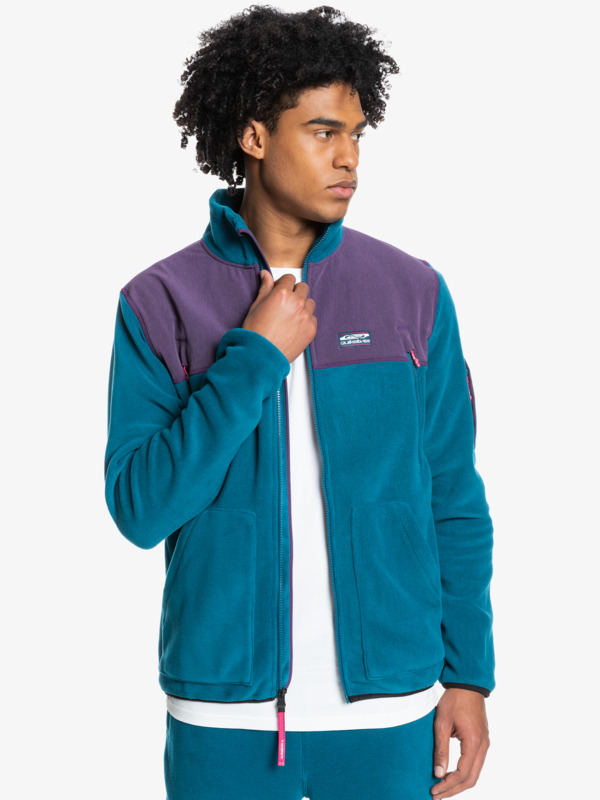 New Latitude - Technical Zip-Up Fleece Top for Men EQYFT04458