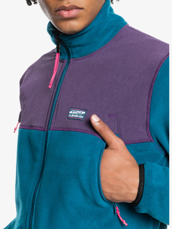 New Latitude - Technical Zip-Up Fleece Top for Men EQYFT04458