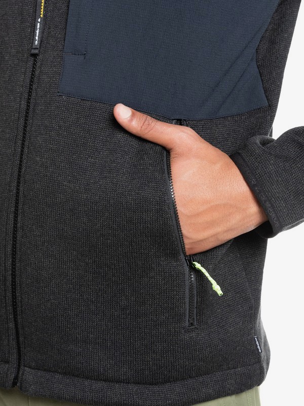 Tracker - Technical Zip-Up Fleece Top for Men  EQYFT04463