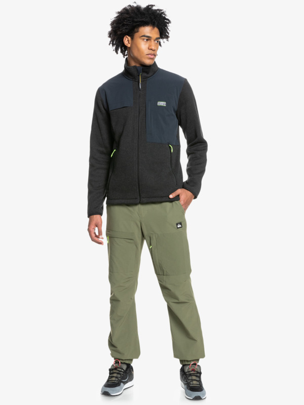 Tracker - Technical Zip-Up Fleece Top for Men  EQYFT04463