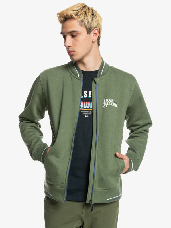 Sportsline Block - Zip-Up Sweatshirt for Men  EQYFT04465