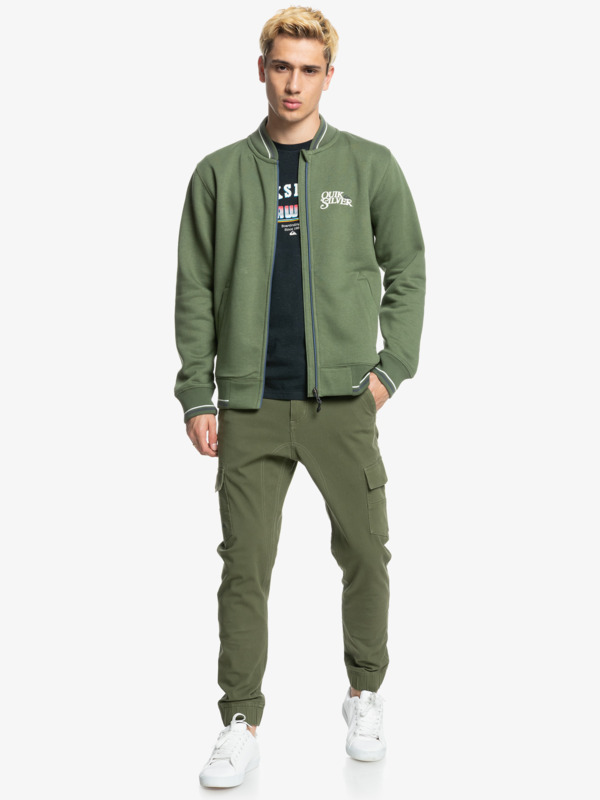Sportsline Block - Zip-Up Sweatshirt for Men  EQYFT04465
