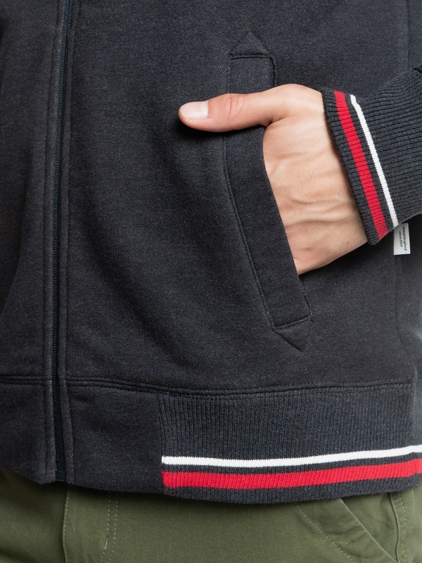 Sportsline Block - Zip-Up Sweatshirt for Men EQYFT04465
