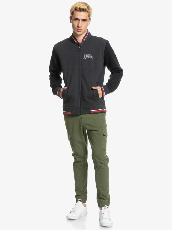 Sportsline Block - Zip-Up Sweatshirt for Men EQYFT04465