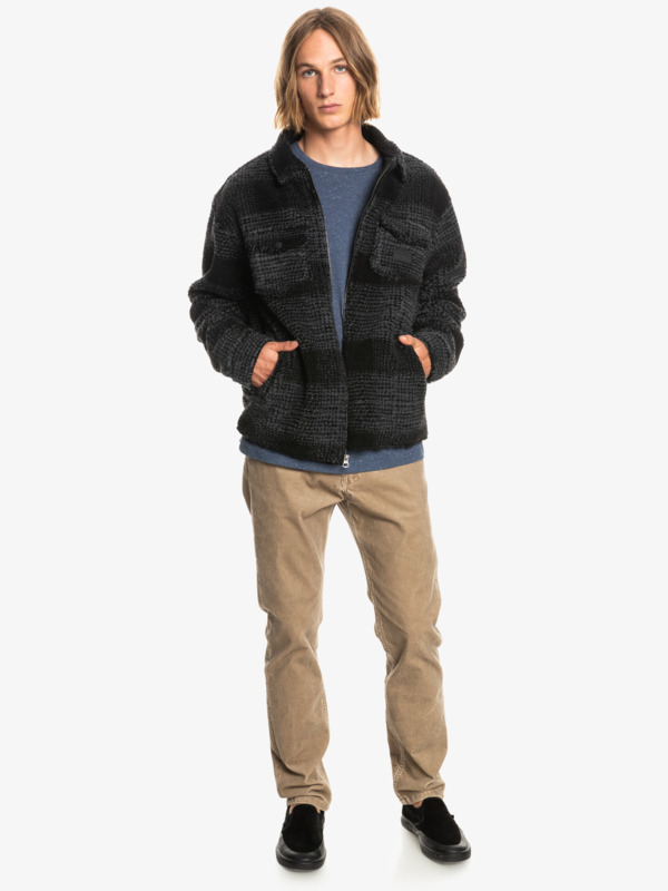 Sherpa - Zip-Up Shirt for Men EQYFT04491