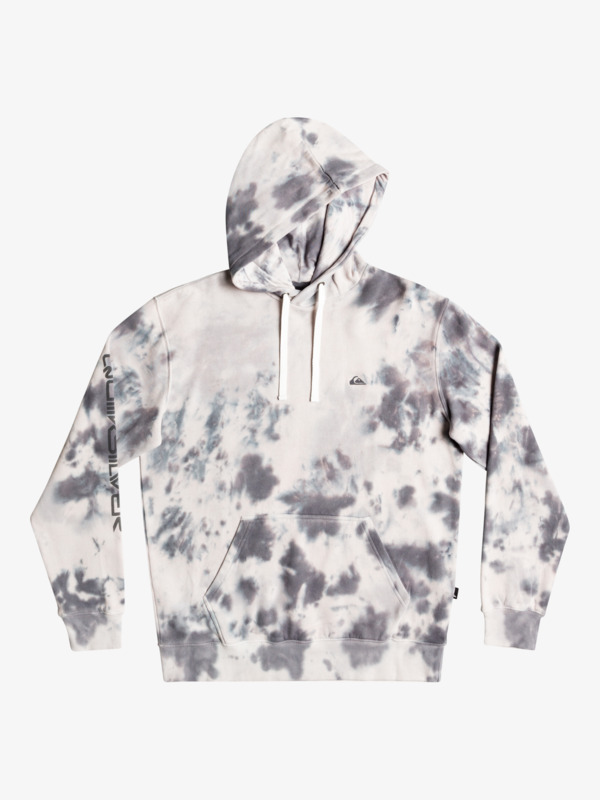 Natural Tie Dye Hoodie for Men Quiksilver