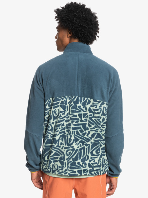 Go First Polo Neck - Zip-Up Fleece for Men EQYFT04531