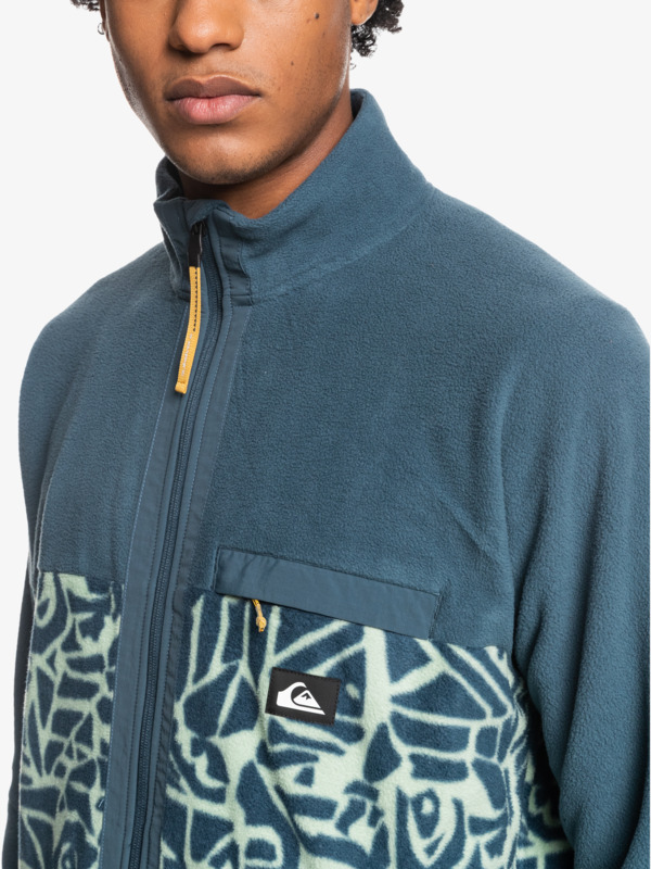 Go First Polo Neck - Zip-Up Fleece for Men EQYFT04531