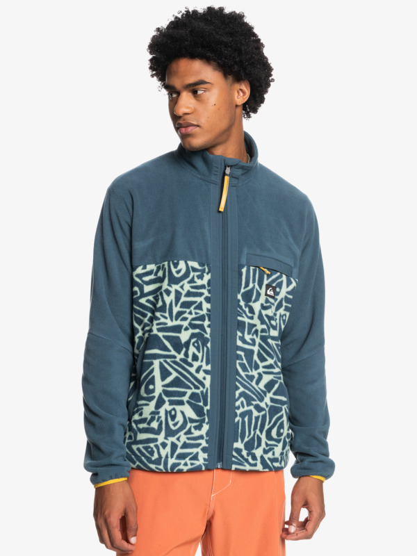Go First Polo Neck - Zip-Up Fleece for Men EQYFT04531