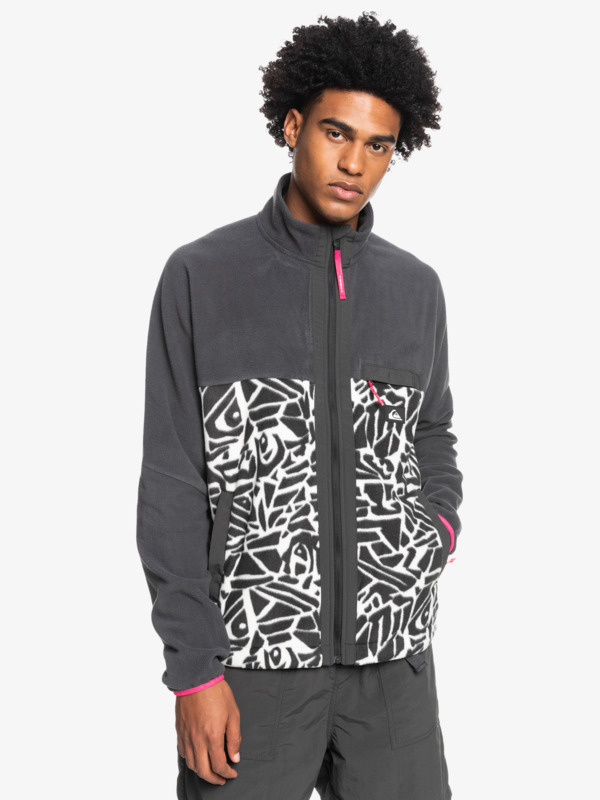 Go First Polo Neck - Zip-Up Fleece for Men  EQYFT04531