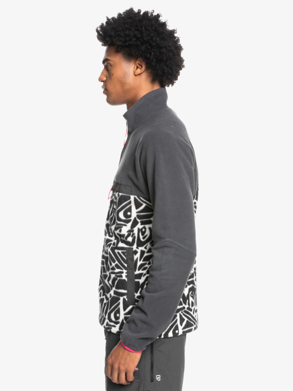 Go First Polo Neck - Zip-Up Fleece for Men  EQYFT04531