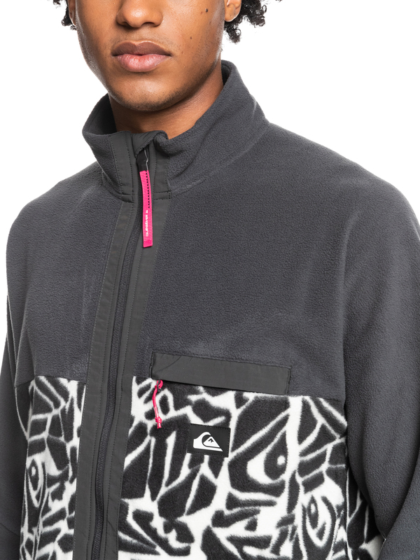 Go First Polo Neck - Zip-Up Fleece for Men  EQYFT04531