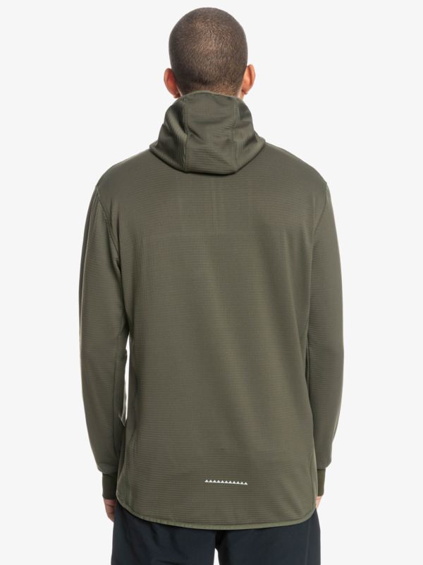 Steep Point - Half Zip Hooded Base Layer Top for Men  EQYFT04568