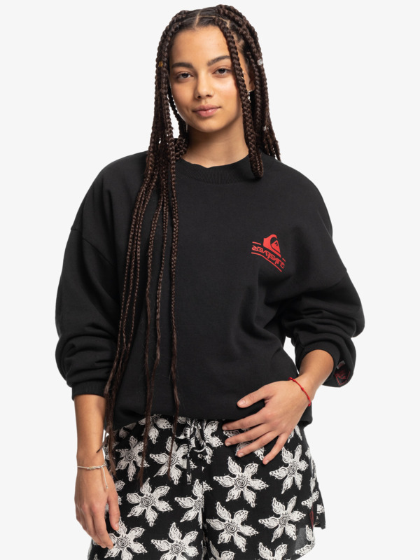 Quiksilver x Stranger Things Reefer Crew - Sweatshirt for Men  EQYFT04712