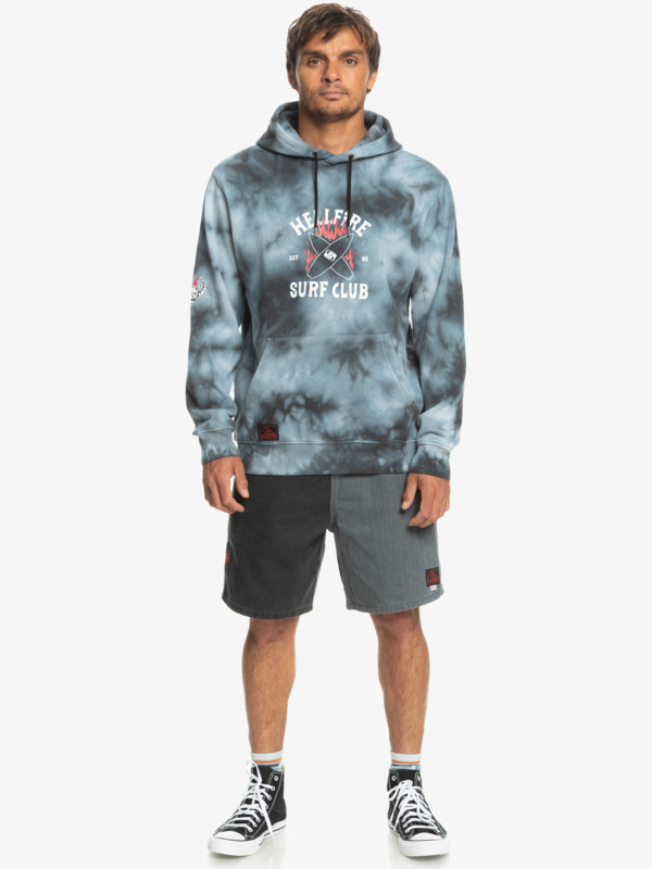 Quiksilver x Stranger Things Hellfire Surf Club - Hoodie for Men  EQYFT04715