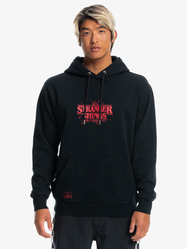 Quiksilver x Stranger Things Official Logo - Hoodie for Men  EQYFT04726