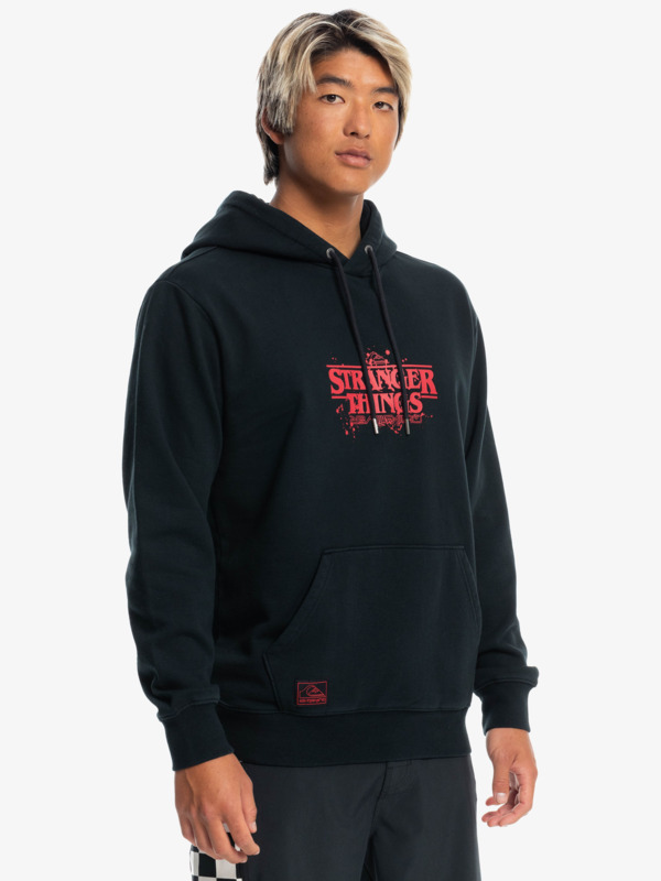 Quiksilver x Stranger Things Official Logo - Hoodie for Men  EQYFT04726