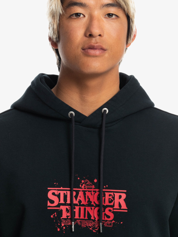 Quiksilver x Stranger Things Official Logo - Hoodie for Men  EQYFT04726