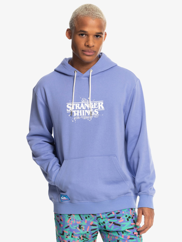 Quiksilver x Stranger Things Official Logo - Hoodie for Men  EQYFT04726