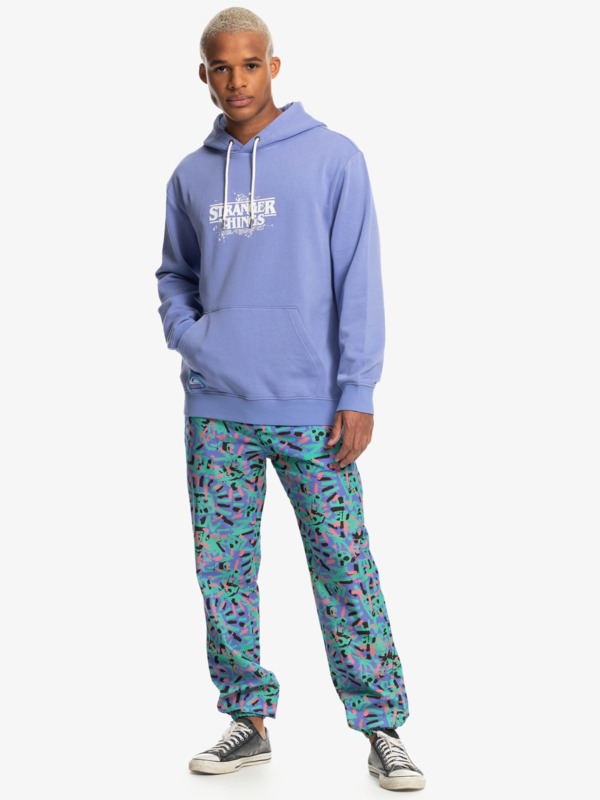 Quiksilver x Stranger Things Official Logo - Hoodie for Men  EQYFT04726