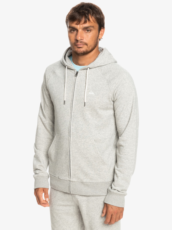 Essentials Raglan - Zip-Up Hoodie for Men  EQYFT04735