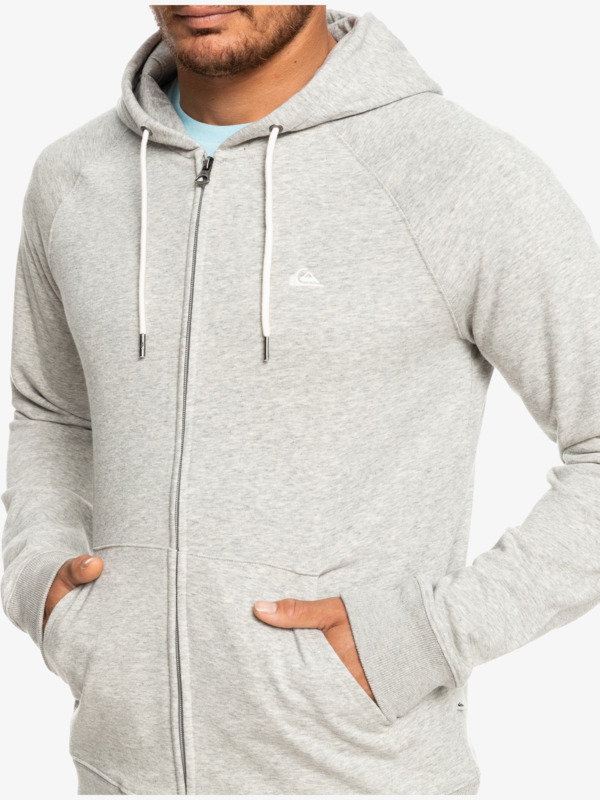 Essentials Raglan - Zip-Up Hoodie for Men  EQYFT04735