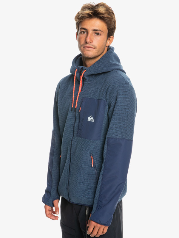 Last Run - Technical Zip-Up Hooded Fleece for Men  EQYFT04858