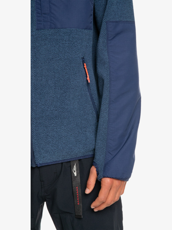 Last Run - Technical Zip-Up Hooded Fleece for Men  EQYFT04858