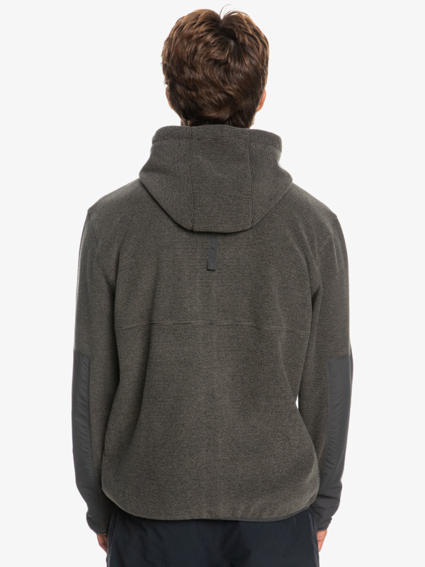 Last Run - Technical Zip-Up Hooded Fleece for Men EQYFT04858