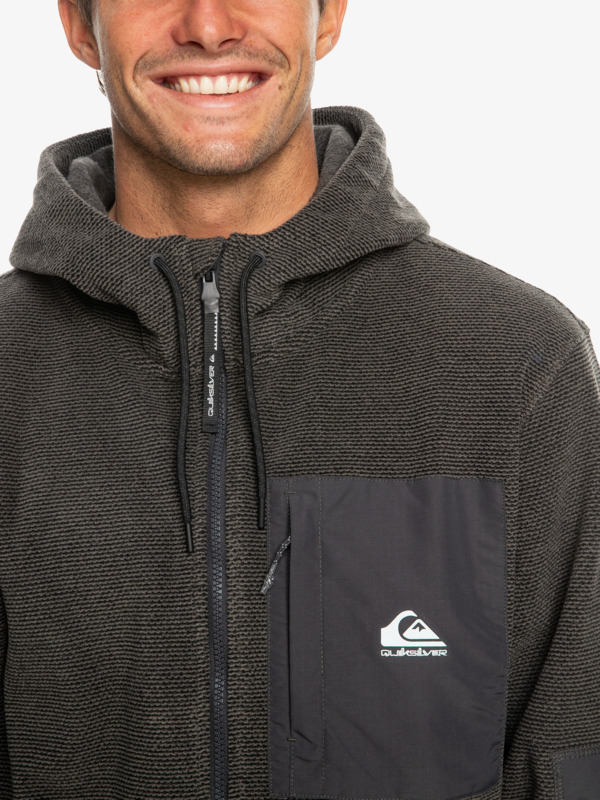 Last Run - Technical Zip-Up Hooded Fleece for Men EQYFT04858