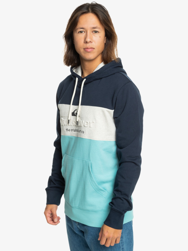 Emboss Block - Pullover Hoodie for Men EQYFT04909