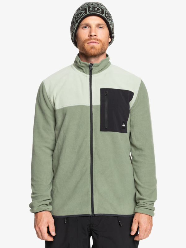 Aker - Zip-Up Technical Fleece for Men  EQYFT04965