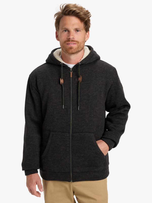 Keller Sherpa - Full Zip Sherpa Hoodie for Men  EQYFT05112